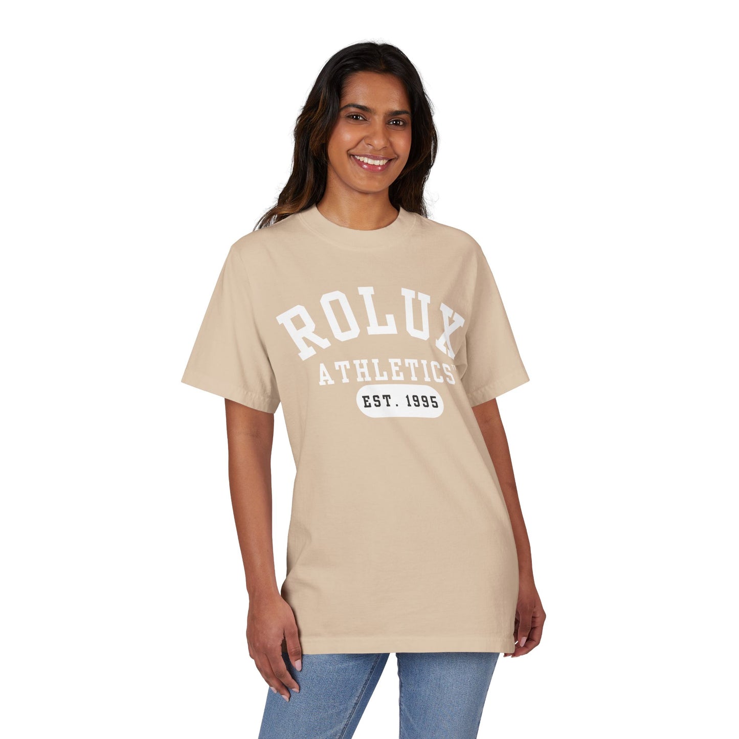 Drop Shoulder Athletics T-Shirt for Everyday Comfort