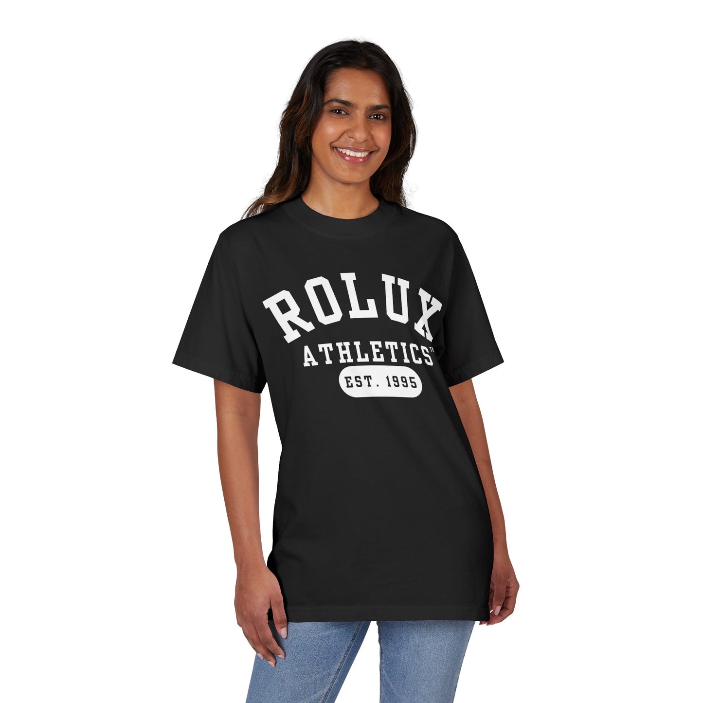 Drop Shoulder Athletics T-Shirt for Everyday Comfort