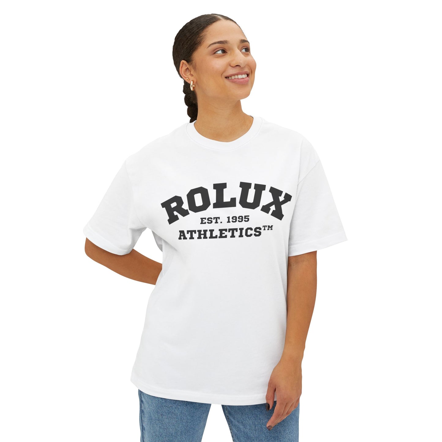 ‘Collegiate’ - Oversized Boxy Tee (Unisex)