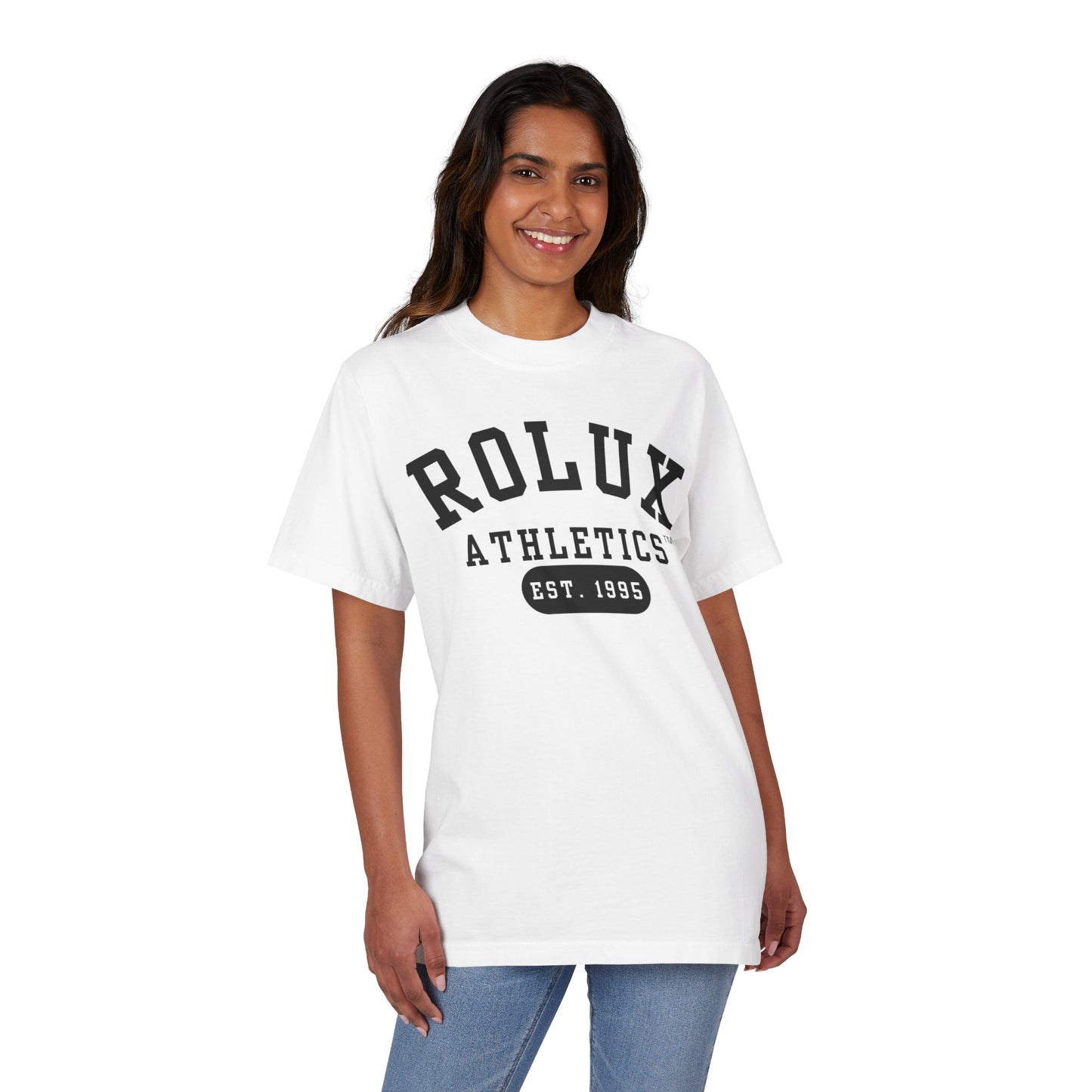 Drop Shoulder Athletics T-Shirt for Everyday Comfort
