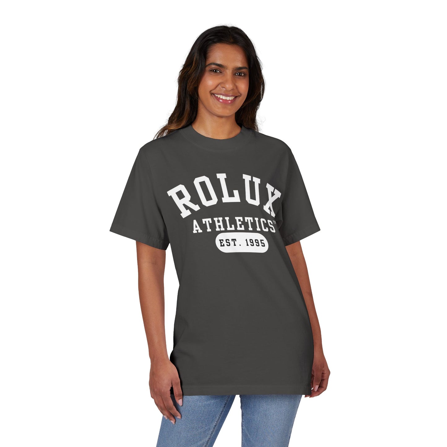 Drop Shoulder Athletics T-Shirt for Everyday Comfort