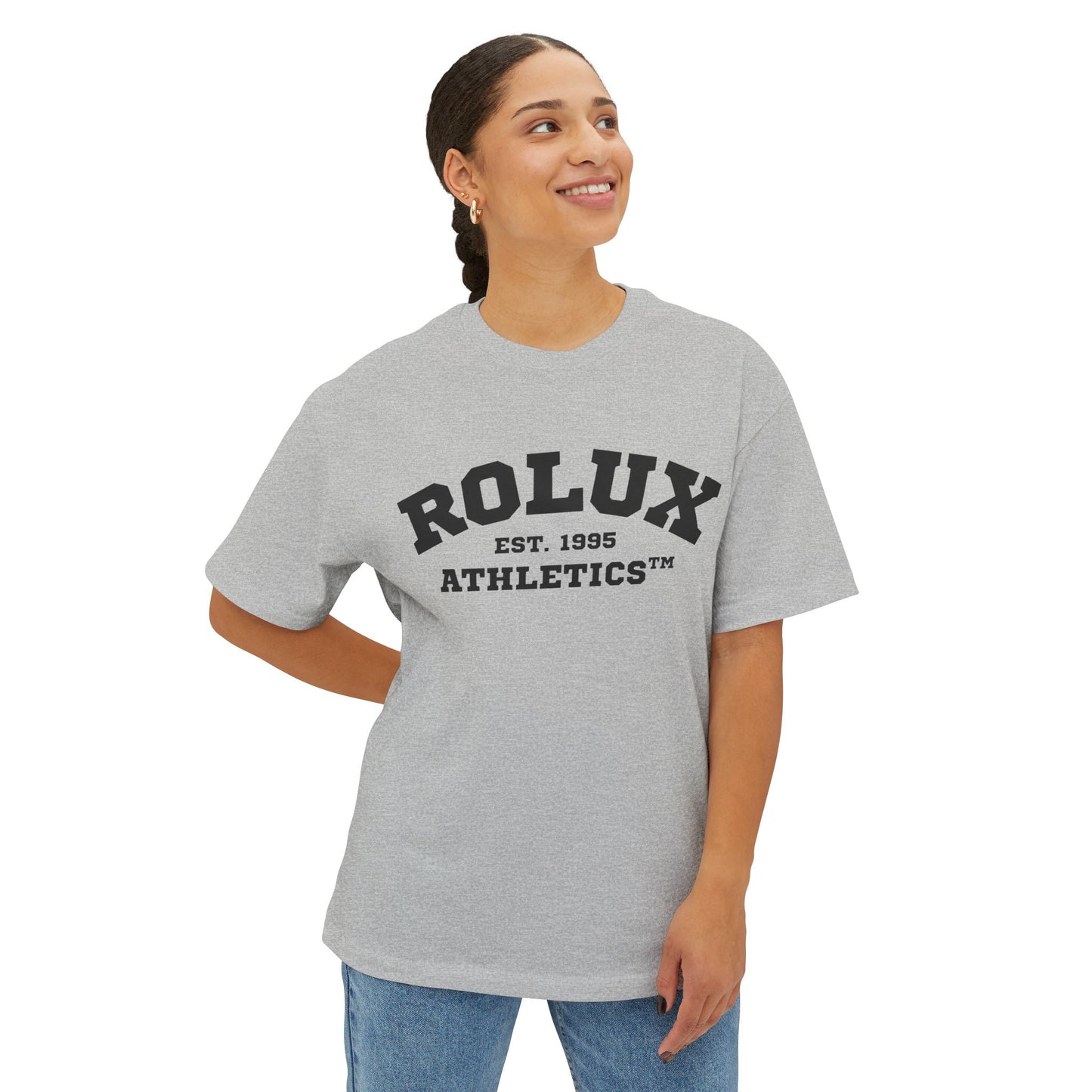 ‘Collegiate’ - Oversized Boxy Tee (Unisex)